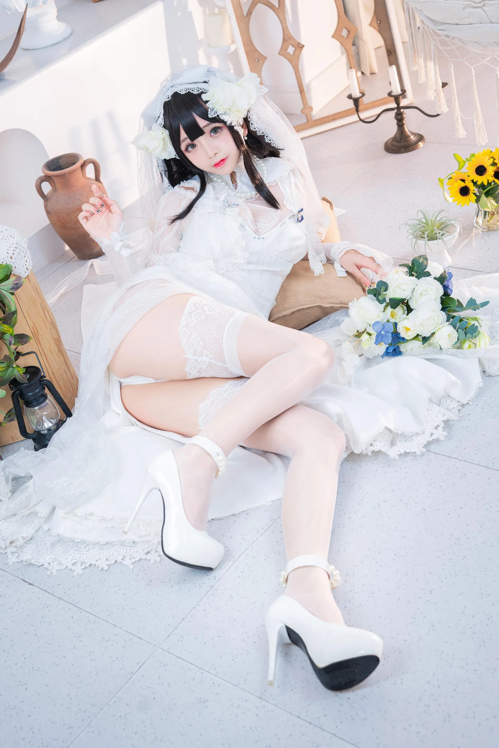 日奈娇 – NO.31 95式婚纱 [52P]插图5